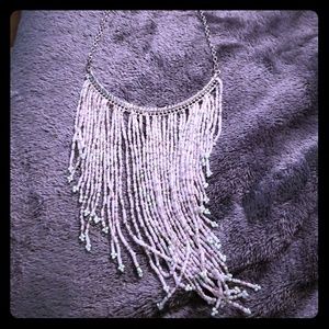 Beautiful beaded Necktie Necklace